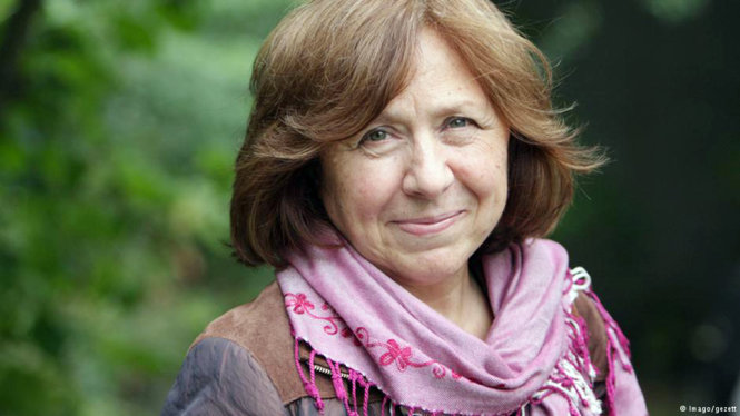Tác giả Svetlana Alexievich - Ảnh: dw.com