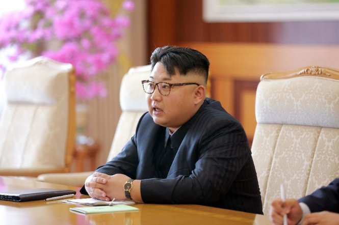 Lãnh đạo Trièu Tiên Kim Jong Un - Ảnh: AFP