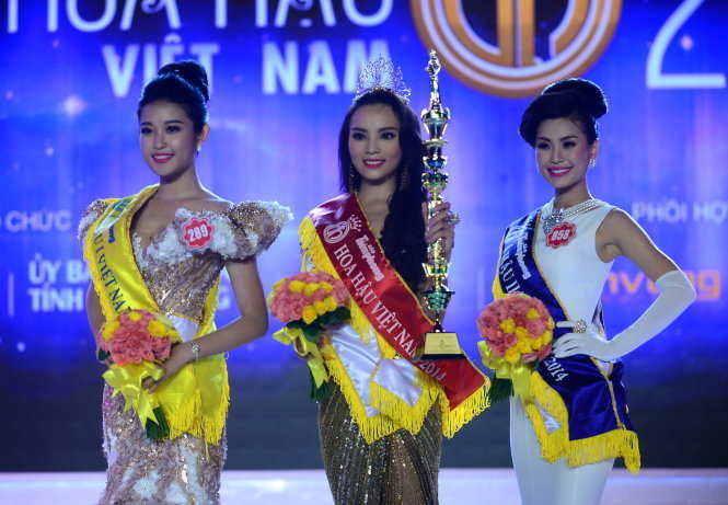 Nguyễn Cao Kỳ Duyên trở thành hoa hậu Việt Nam 2014 - Ảnh tư liệu
