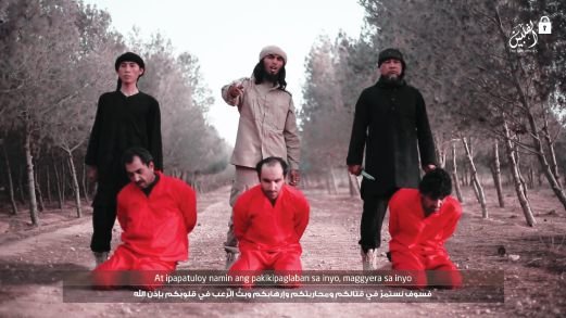 Chiến binh IS người Malaysia cũng từng xuất hiện trong đoạn video tuyên truyền của IS - Ảnh: NST