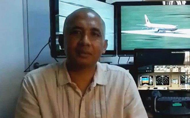 Cơ trưởng chuyến bay MH370 ông Zaharie - Ảnh: Telegragh