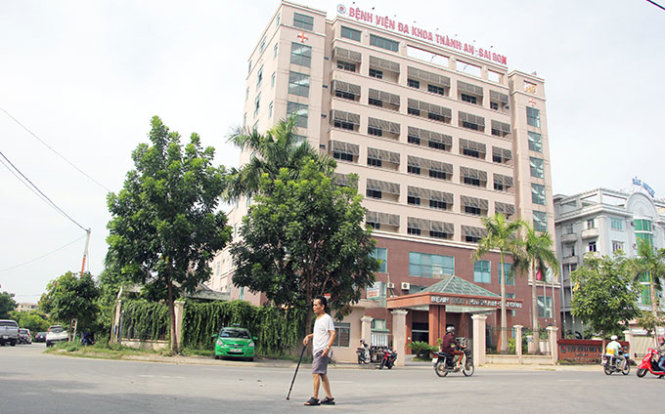 Bệnh viện Đa khoa Thành An - Sài Gòn ở TP Vinh, Nghệ An có quy mô 150 giường bệnh - Ảnh: DOÃN HÒA