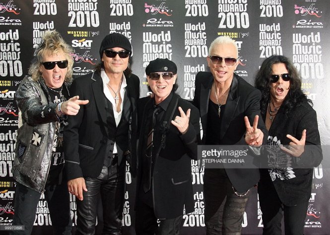 Ban nhạc rock Scorpions - Ảnh: Getty Images