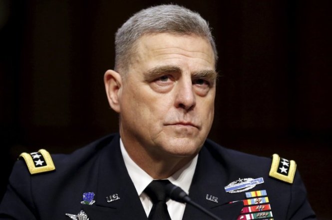 Tham mưu trưởng Quân đội Mỹ tướng Mark A. Milley - Ảnh: Reuters