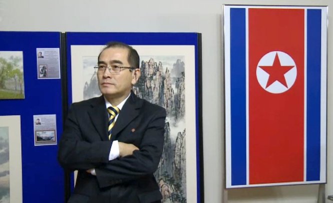 Phó đại sứ Triều Tiên tại Anh Thae Yong Ho - Ảnh: AFP