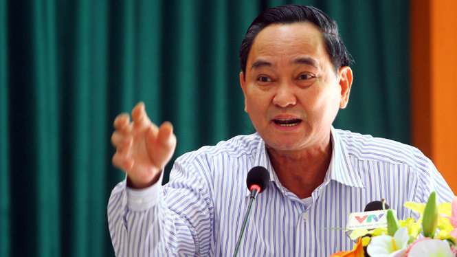 Thứ trưởng Bộ Tài chính Nguyễn Hữu Chí cho rằng đầu tư đường cao tốc ở ĐBSCL là rất thấp so với cả nước - Ảnh: CHÍ QUỐC