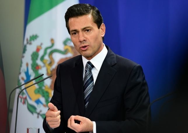 Tổng thống Mexico Nieto - Ảnh: AFP