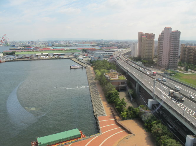 Một góc khu đô thị công nghiệp cảng biển Sakai Senboku