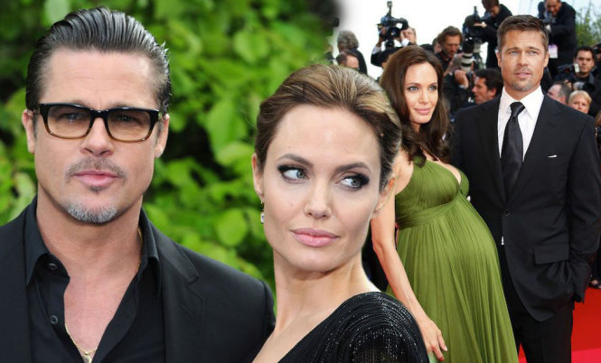 Jolie ly dị Pitt