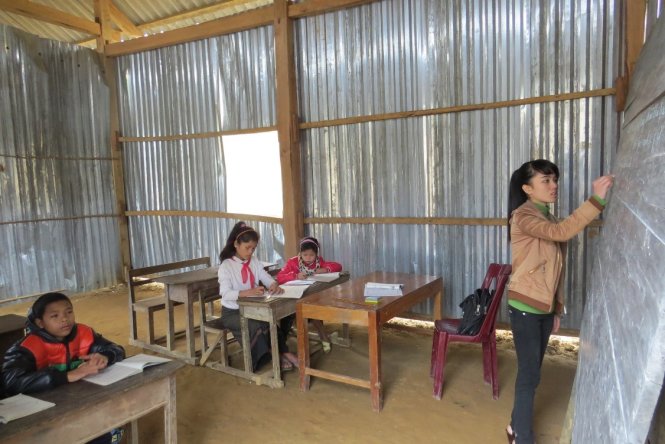 Việc thực hiện luân chuyển hàng loạt giáo viên cùng lúc đã dẫn đến nhiều trường hợp giáo viên tại huyện Minh Hóa bị luân chuyển bất hợp lý – Ảnh: QUỐC NAM
