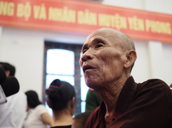 Ông Trần Văn Thêm - người mang thân phận bị can lâu nhất trong lịch sử tố tụng Việt Nam - vừa được minh oan hồi tháng 8-2016 - Ảnh: NGUYỄN KHÁNH
