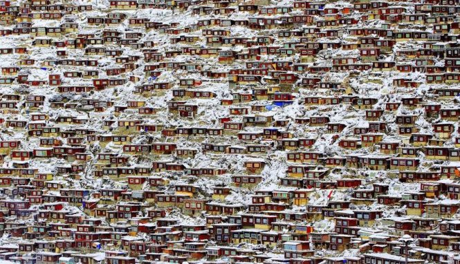 Nơi sống, Tây Tạng - Giải danh dự hạng mục Kiến trúc - Ảnh: Qingjun Rong