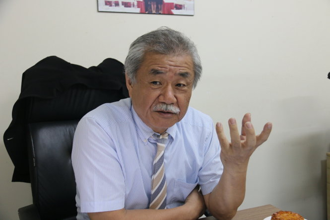 Ông Yuji Koyama - giám đốc Công ty PMCC (Nhật Bản) - Ảnh: Tiến Long