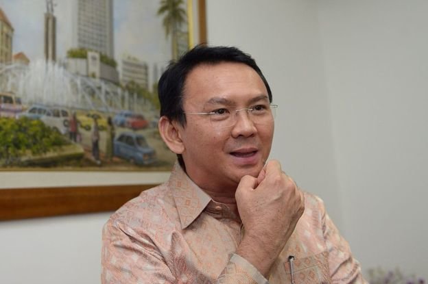 Basuki Tjahaja Purnama là thị trưởng theo đạo Cơ đốc giáo đầu tiên của Jakarta - Ảnh: AFP