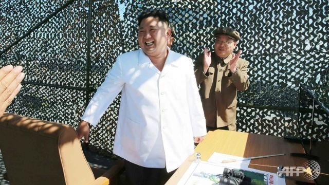 Lãnh đạo Triều Tiên Kim Jong Un - Ảnh: AFP
