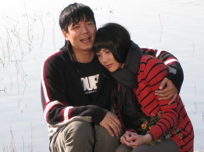 Bình Minh và Trang Nhung trong phim Ngày mai ánh sáng - Ảnh: ĐPCC