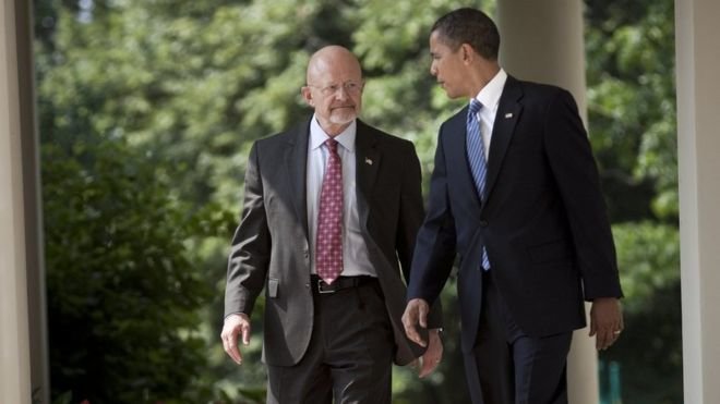 Ông Clapper đã phục vụ trong chính quyền của tổng thống Obama 6 năm - Ảnh: Getty Images