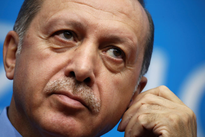 Tổng thống Thổ Nhĩ Kỳ Tayyip Erdoğan - Ảnh: Reuters