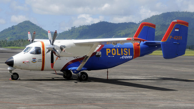 Loại máy bay gặp nạn vừa qua là chiếc M-28 Skytruck, máy bay vận tải do cảnh sát Indonesia vận hành - Ảnh: Air Team Images
