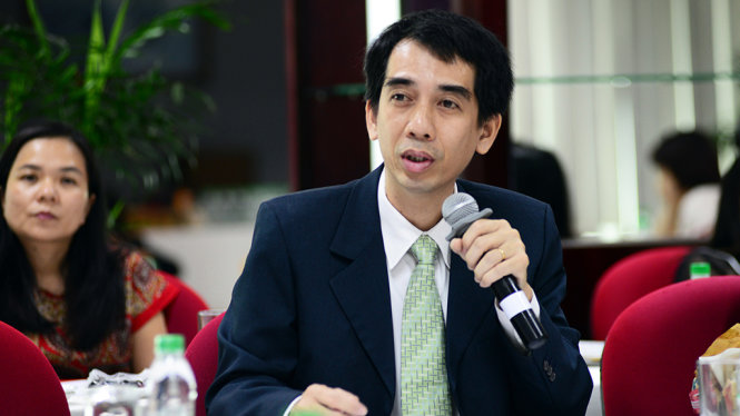 Bác sĩ Đỗ Như Chinh - Trưởng bộ phận thẩm định và phát triển hợp đồng Prudential - Ảnh: DUYÊN PHAN