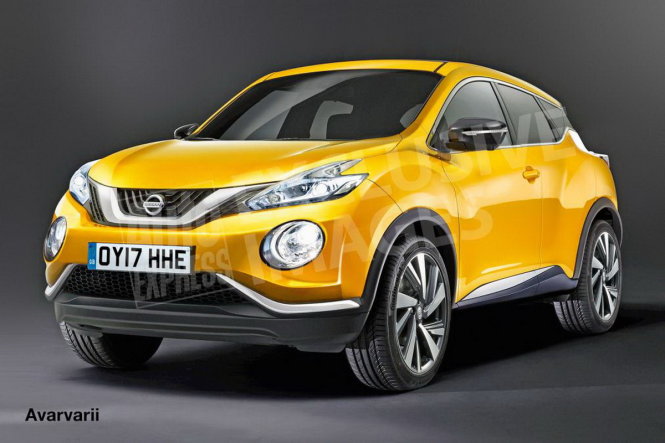 Chiếc crossover Juke của Nissan - Ảnh: Autoexpress