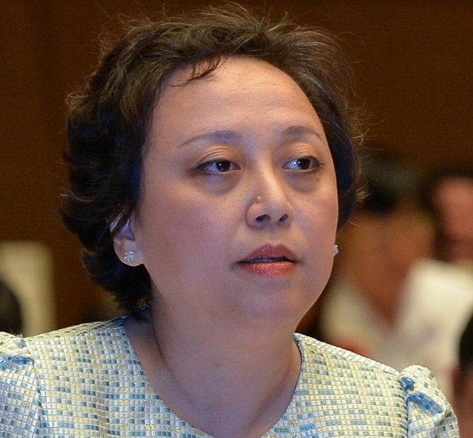 Bà Phạm Khánh Phong Lan - phó giám đốc Sở Y tế TP.HCM