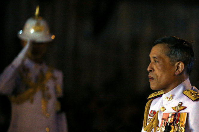 Vua Maha Vajiralongkorn của Thái Lan - Ảnh: Reuters
