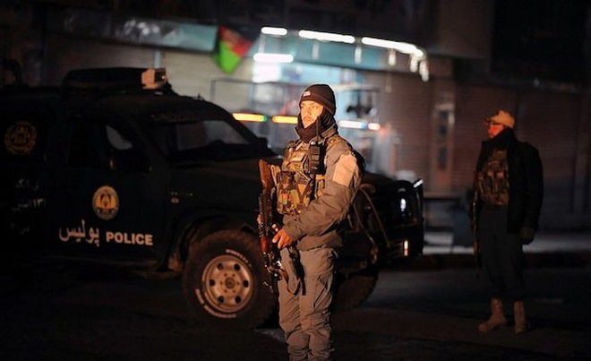 An ninh được tăng cường tại Afghanistan sau các vụ đánh bom ngày 10-1 - Ảnh: AFP