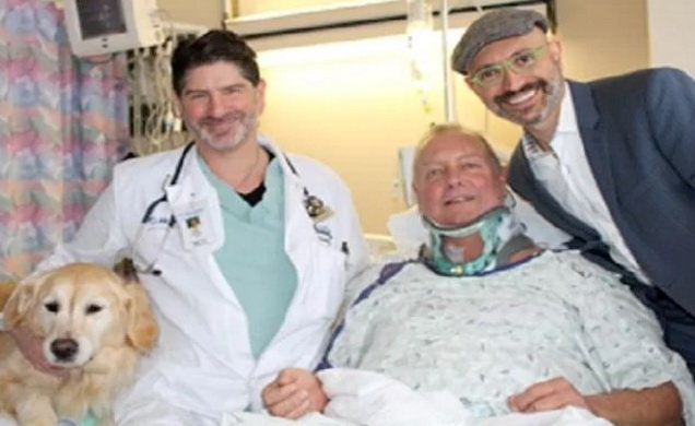 Ông Bob đang hồi phục tốt tại bệnh viện - Ảnh: Bệnh viện McLaren Bắc Michigan