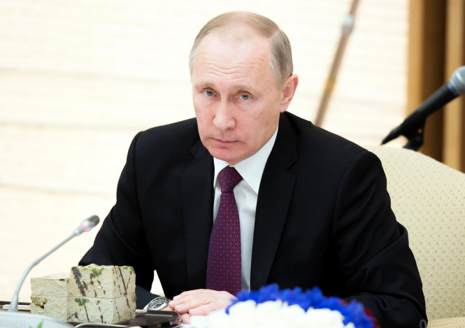 Tổng thống Nga Vladimir Putin chưa từng gặp ông Trump - Ảnh: Reuters