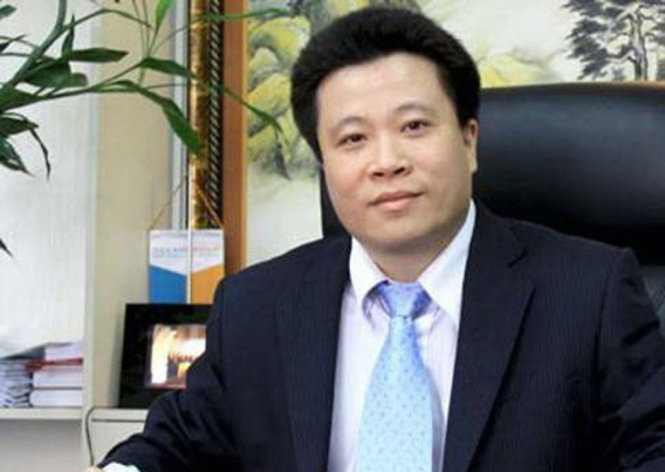 Cực chủ tịch Ngân hàng thương mại cổ phần Đại Dương Hà Văn Thắm - ảnh: TLTT