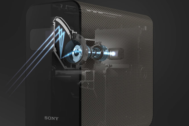 Sony tích hợp nhiều cảm biến bên trong Xperia Touch, bao gồm cả cảm biến nhận dạng cử chỉ, ánh sáng và môi trường xung quanh - Ảnh: Sony