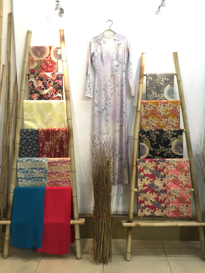Một số tác phẩm, sản phẩm thủ công từ vải Nhật