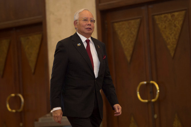 Thủ tướng Malaysia Najib Razak - Ảnh: Reuters