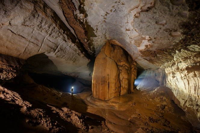 Cảnh trong một số hang động mới phát hiện tại Phong Nha - Kẻ Bàng do Hiệp hội Hang động Hoàng gia Anh cung cấp