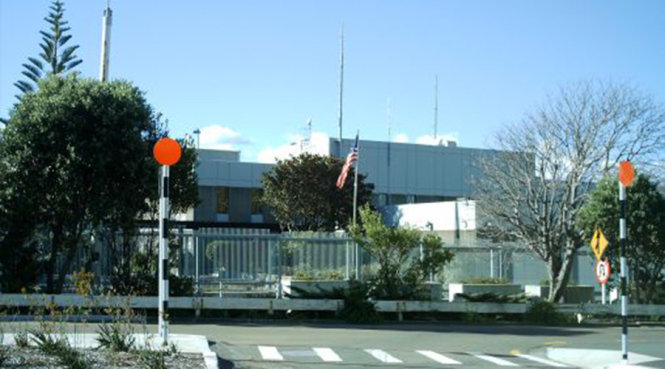 Đại sứ quán Mỹ tại New Zealand - Ảnh: Reuters