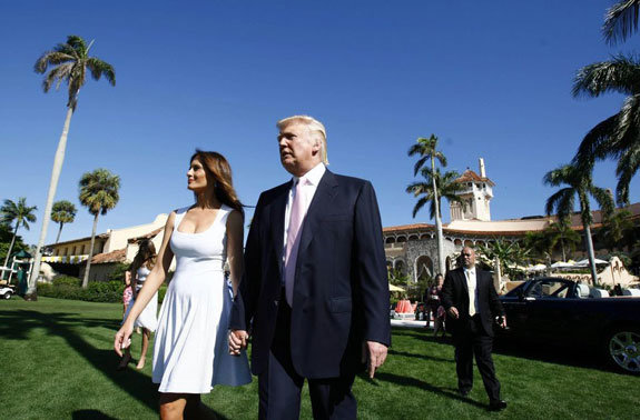 Kể từ sau khi nhậm chức, ông Trump hầu như đều dành những ngày cuối tuần ở khu biệt thự Mar-a-Lago của ông tại bang Florida - Ảnh: Reuters