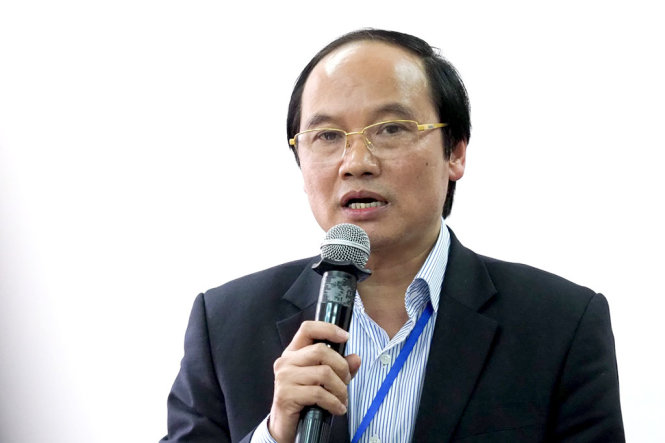 Ông Hà Kế San, Phó chủ tịch UBND tỉnh Phú Thọ, Trưởng ban tổ chức lễ hội Đền Hùng 2017 đưa ra các giải pháp để tránh tình trạng “vỡ trận” như mùa lễ hội năm 2016 - Ảnh: NGUYỄN KHÁNH