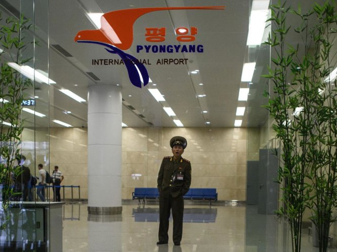 Sân bay quốc tế Bình Nhưỡng (ảnh tư liệu) - Ảnh: Independent