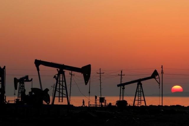 Hình ảnh ở khu vực khai thác dầu tại Baku, Azerbaijan - Ảnh: Reuters
