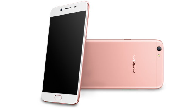 Oppo R9s phiên bản màu hồng, dòng sản phẩm giúp Oppo nằm trong Top 5 hãng smartphone hàng đầu thế giới Q1-2017 - Ảnh: Maxis