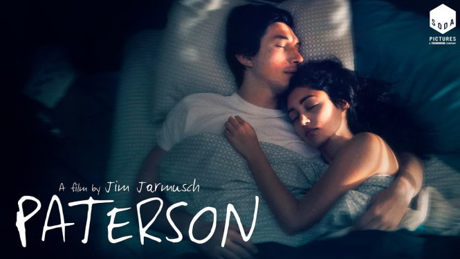 Diễn viên Adam Driver (vai Paterson) và Golshifteh Farahani (vai Laura) trong phim Paterson - Ảnh: IMDb