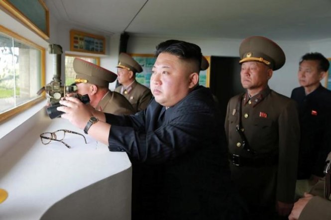 Nhà lãnh đạo Triều Tiên Kim Jong Un - Ảnh: Reuters