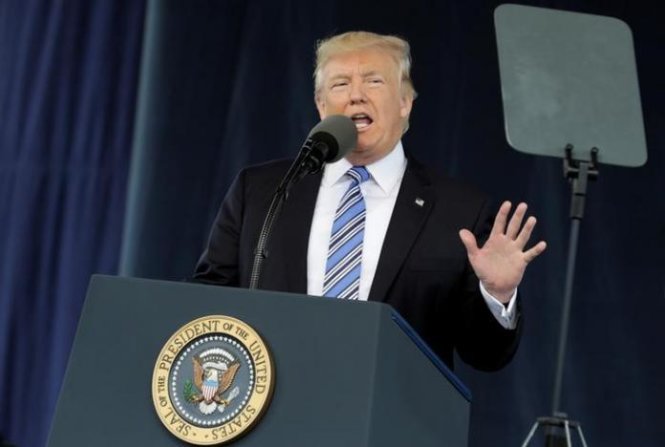 Tổng thống Mỹ Donald Trump - Ảnh: Reuters