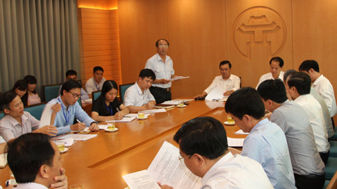 TTCP công bố quyết định thanh tra tại UBND TP Hà Nội - Ảnh: TTCP