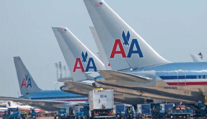 Các máy bay của hãng American Airlines - Ảnh: Business Journal