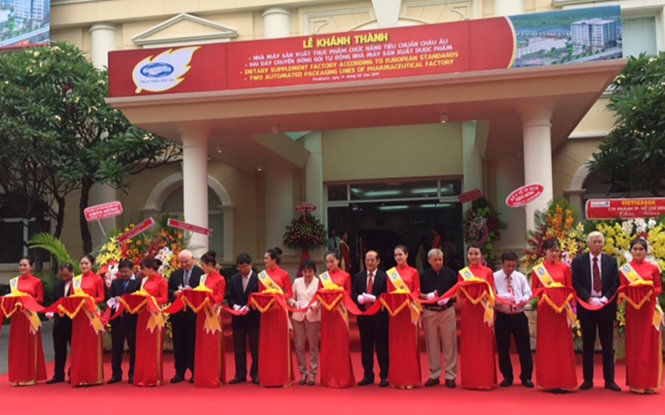 Savipharm khánh thành nhà máy sản xuất TPCN chất lượng cao tại Việt Nam.