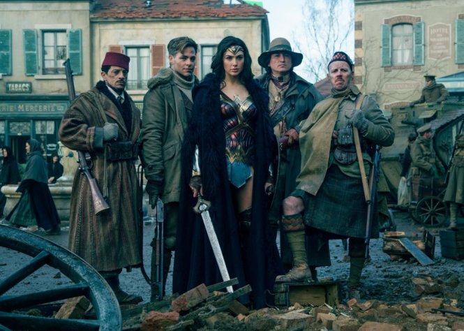Wonder Woman đang là bộ phim nhận được đánh giá cao từ giới phê bình quốc tế