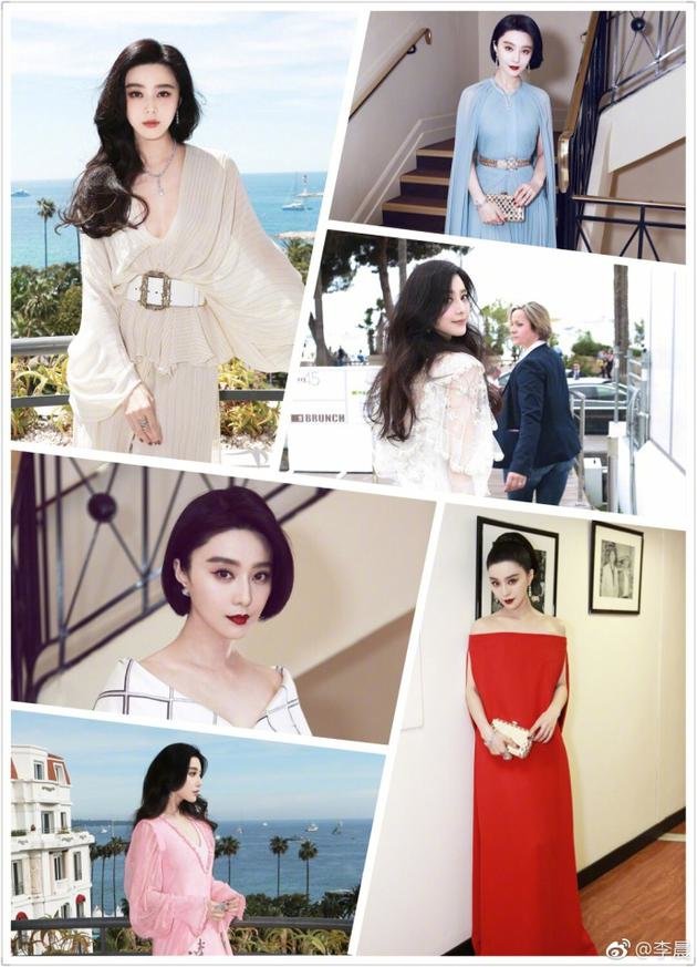 Phong cách thời trang của Phạm Băng Băng trên thảm đỏ Cannes khá giản dị, với cô ăn mặc thích hợp với thân phận của mình cũng là một nguyên tắc để làm tốt công việc - Ảnh: Sina
