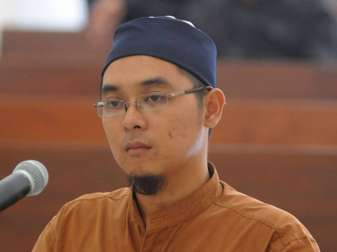 Bahrun Naim, người Indonesia, chỉ huy đơn vị Katibah Nusantara - Ảnh: Reuters